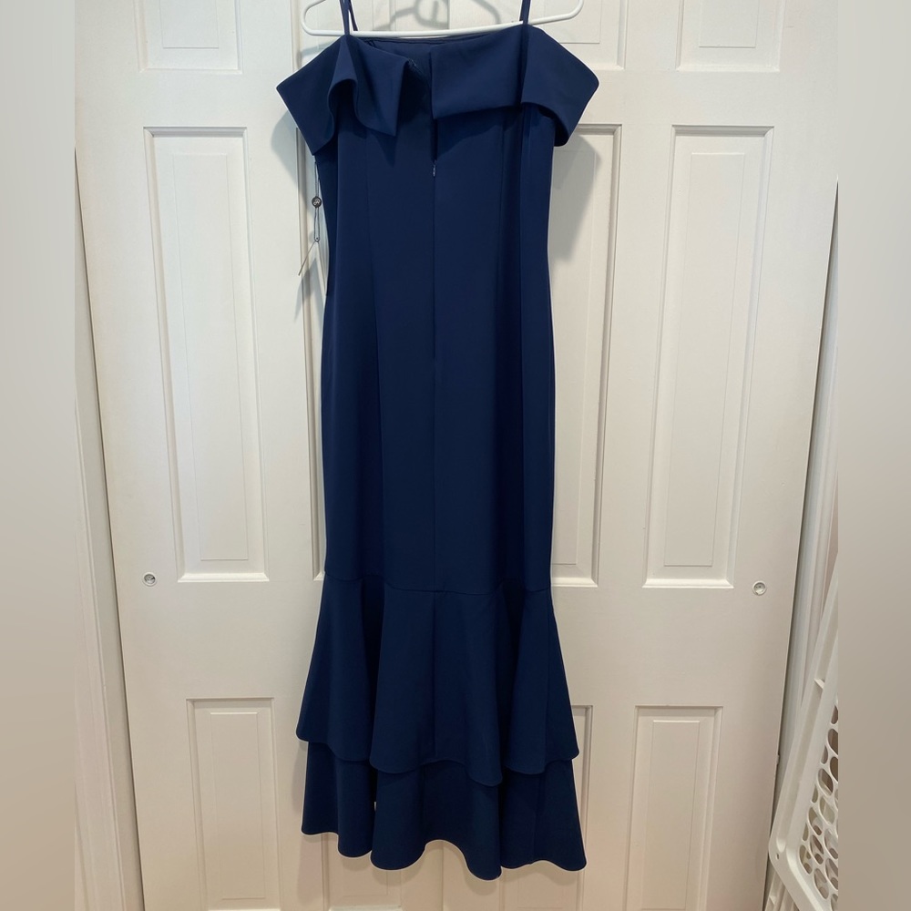 Off Shoulder High Low Gown - Picture 3 of 3